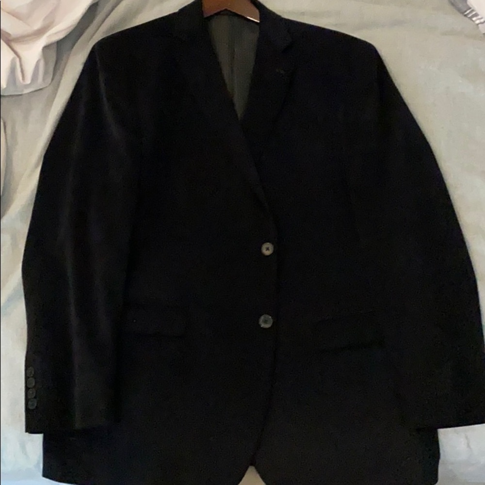 Calvin Klein Navy Corduroy Sport Coat
